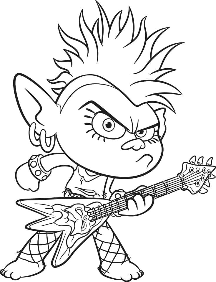 Trolls (4) fargelegging