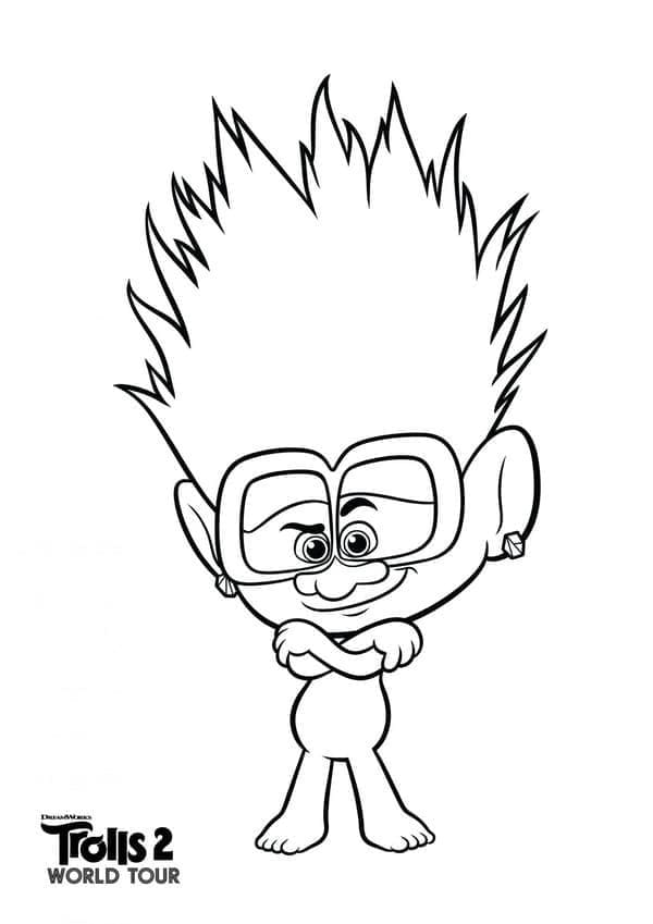 Trolls (5) fargelegging