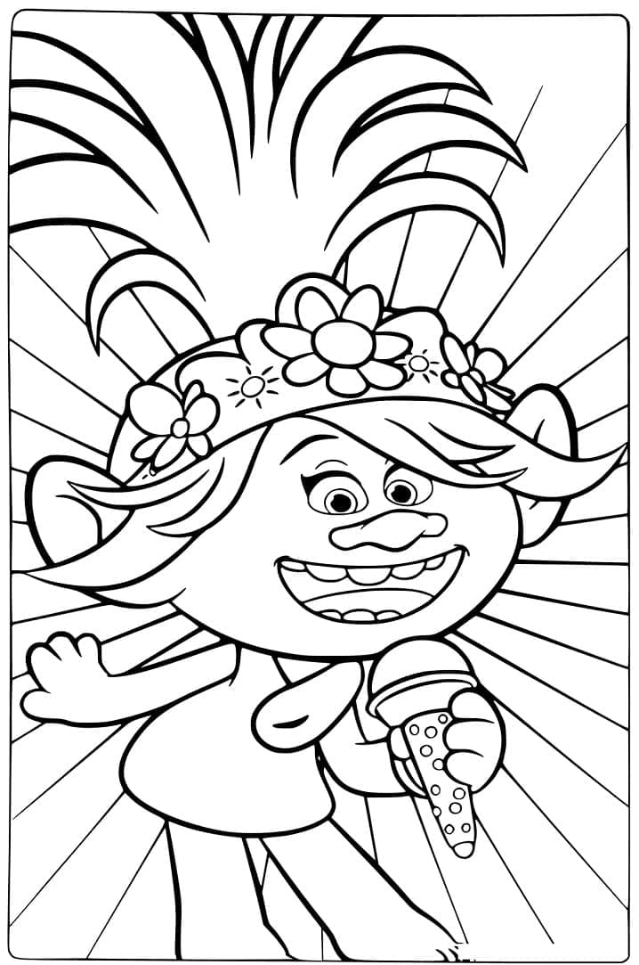 Trolls Gratis for Barn fargelegging