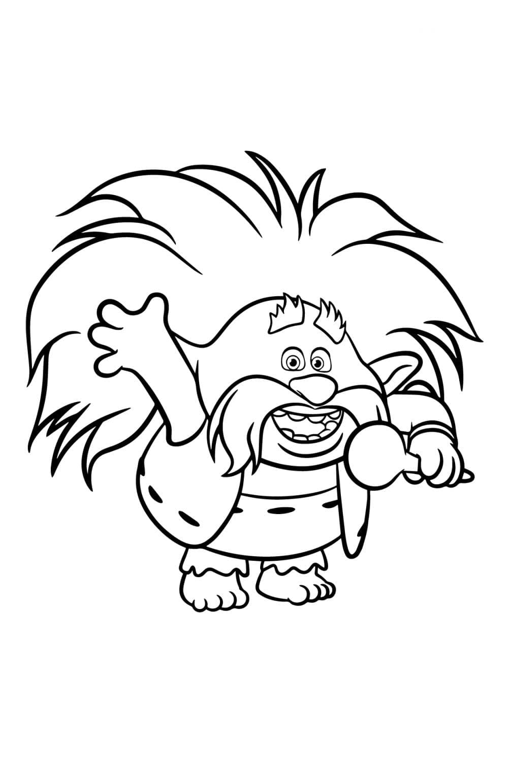 Trolls for Barn fargelegging