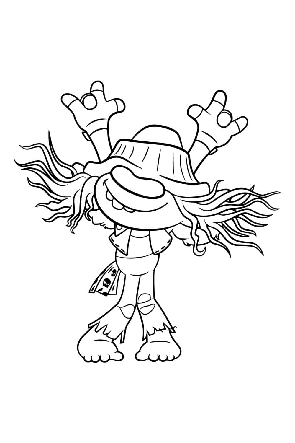 Trolls til Fargelegging fargelegging