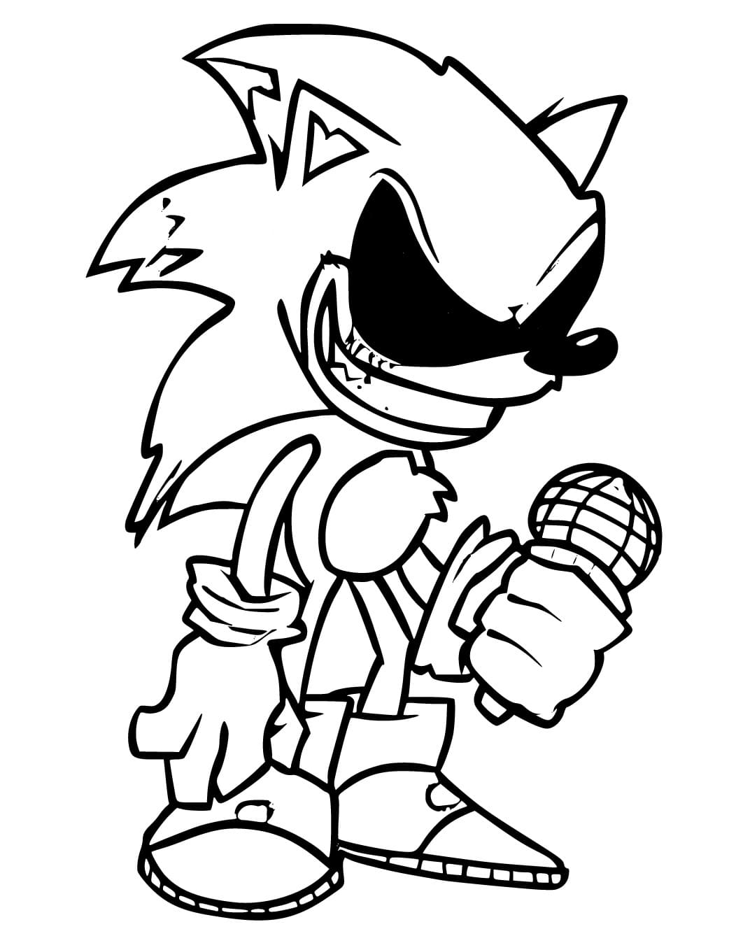 Sonic Exe fargelegging