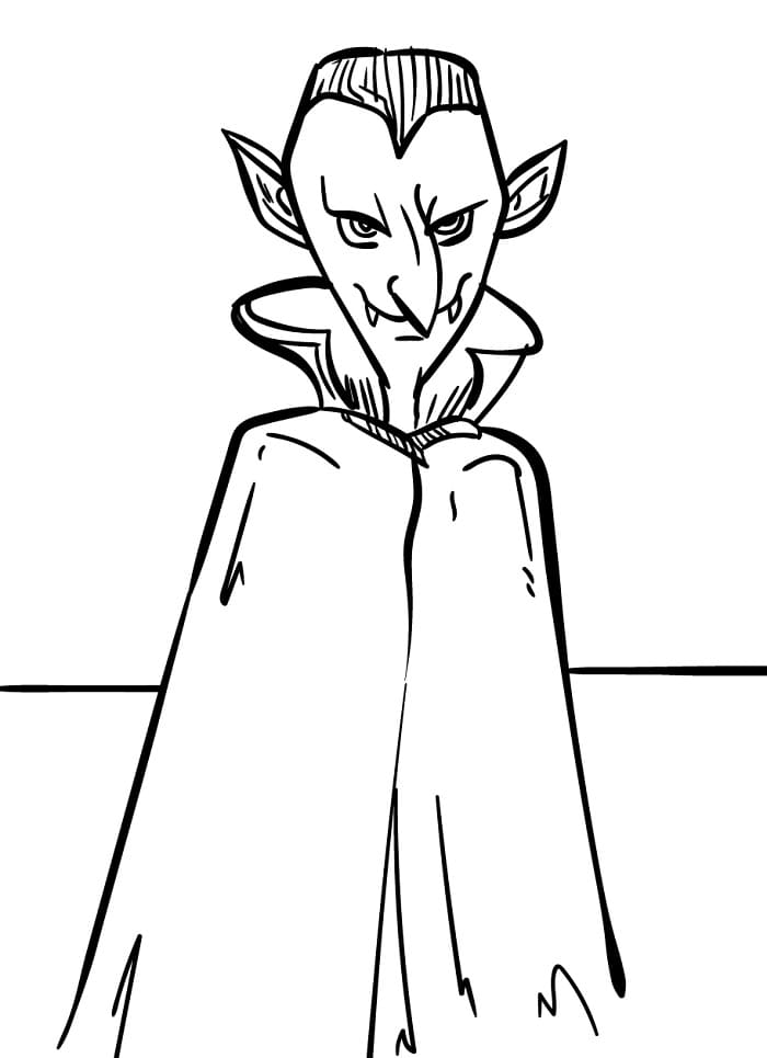 Utrolig Vampyr fargelegging