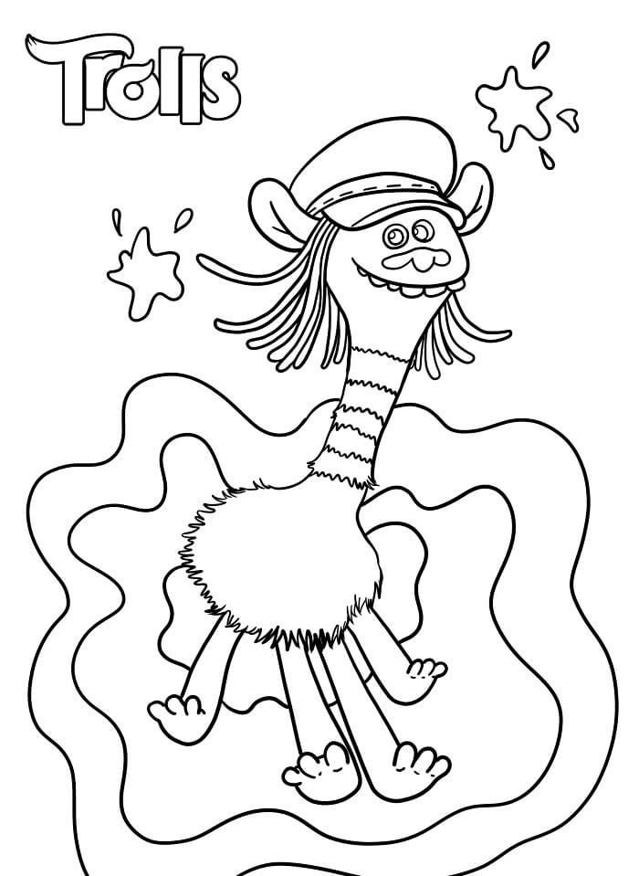 Utrolige Trolls fargelegging