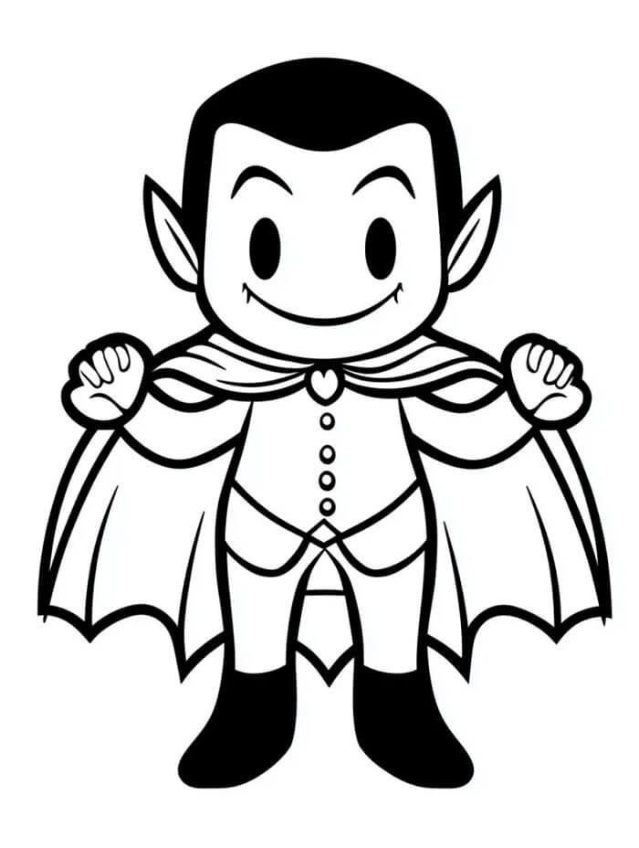 Utskrivbar Gratis Vampyr fargelegging