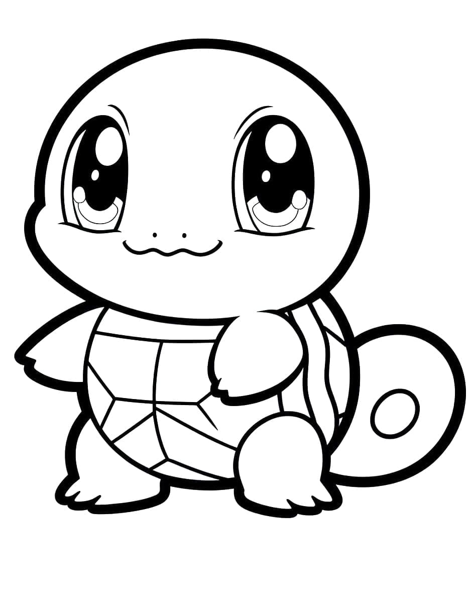 Squirtle fargelegging