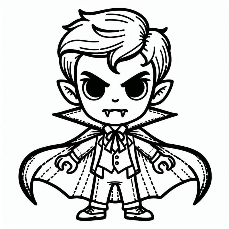 Vampyr Utskrivbar fargelegging