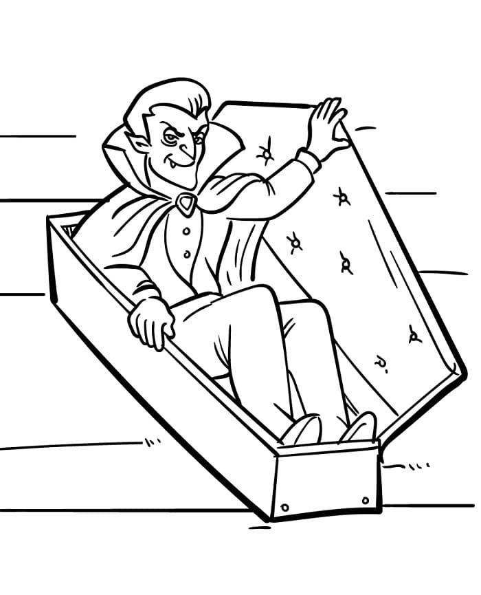Vampyr for Barn fargelegging
