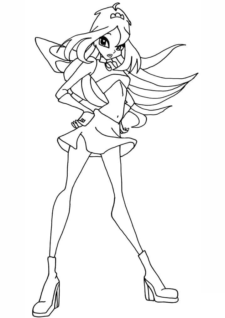 Winx Club (25) fargelegging