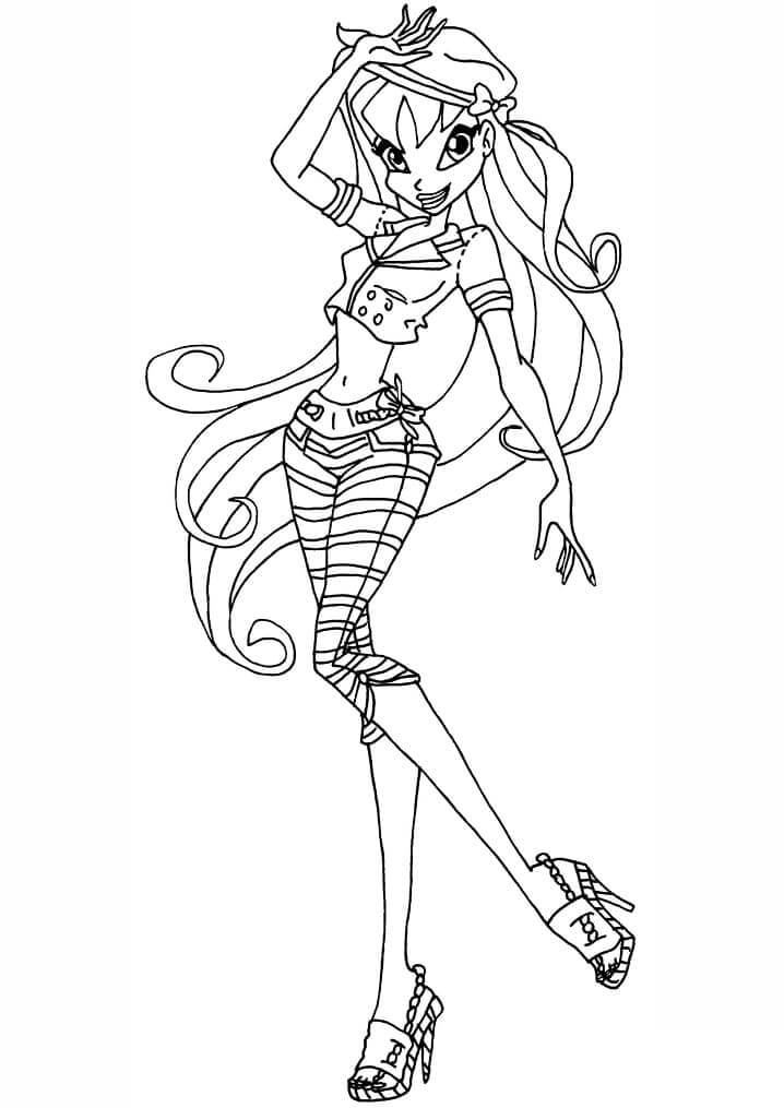 Winx Club (3) fargelegging