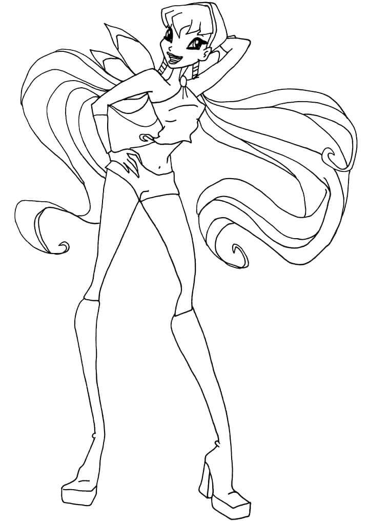 Winx Club (40) fargelegging
