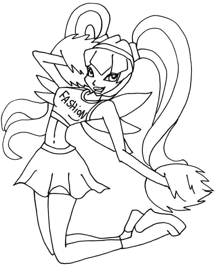 Winx Club (5) fargelegging