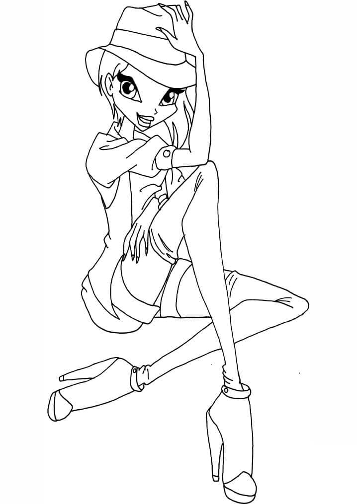 Winx Club (9) fargelegging