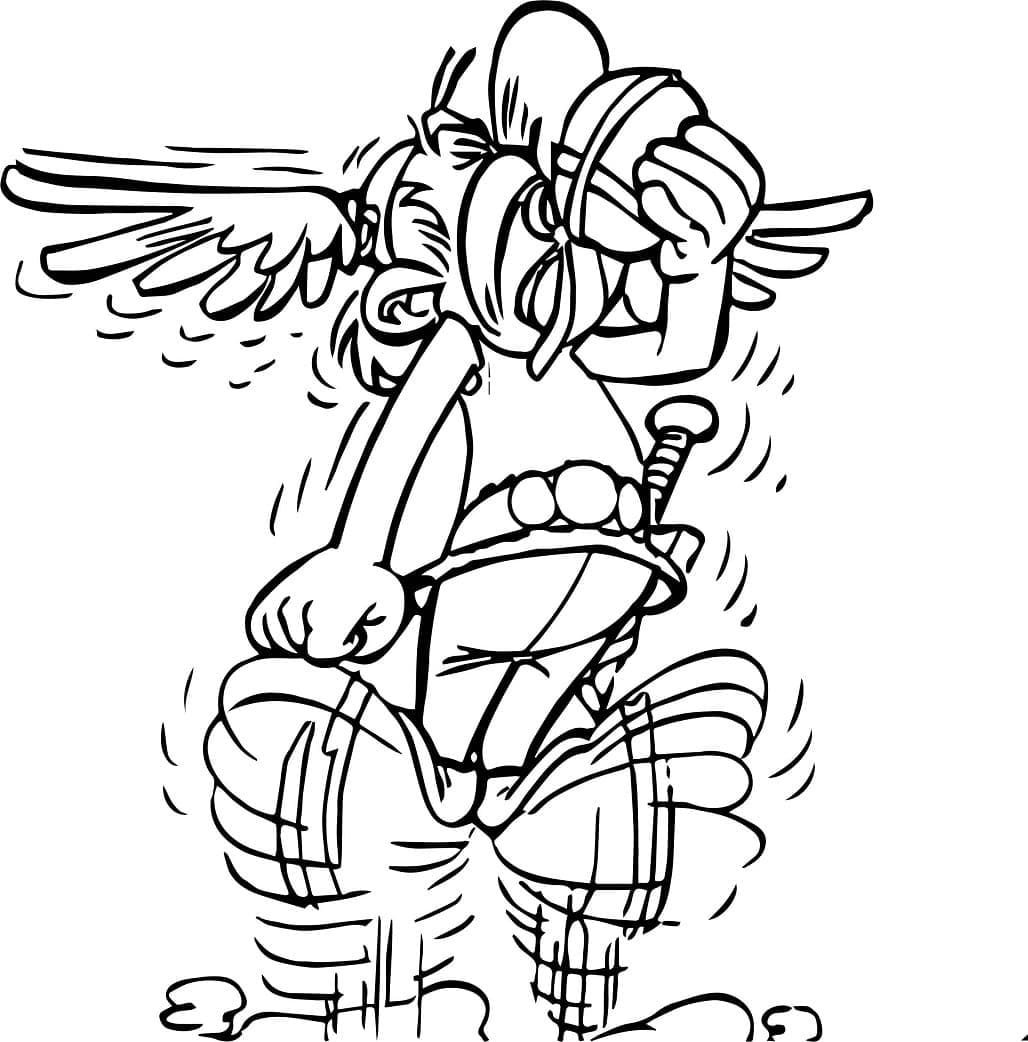 Asterix (1) fargelegging