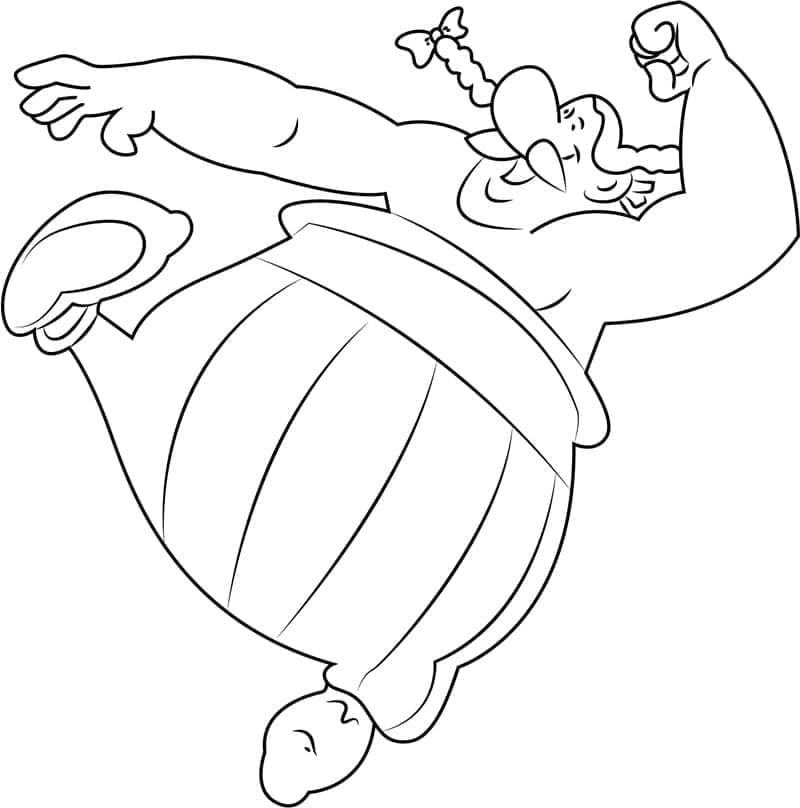 Asterix (5) fargelegging