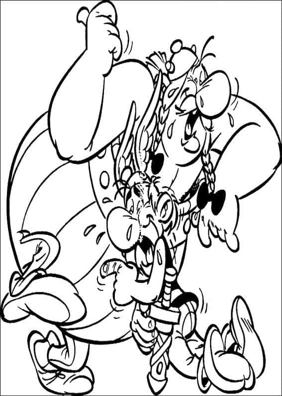 Asterix Bilde fargelegging