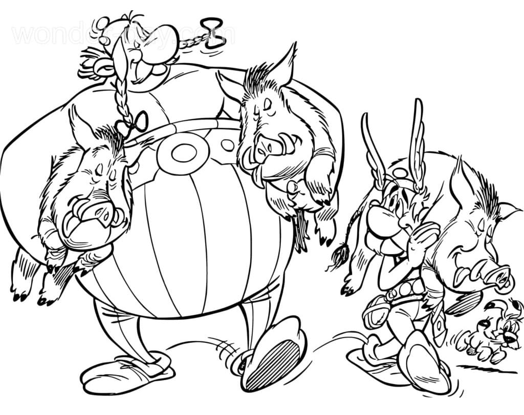 Asterix for Gratis fargelegging