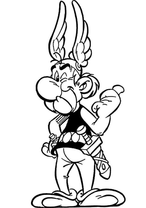 Asterix Gratis fargelegging