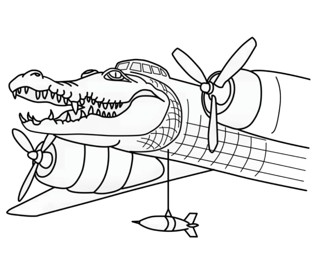 Bombardiro Crocodilo (4) fargelegging