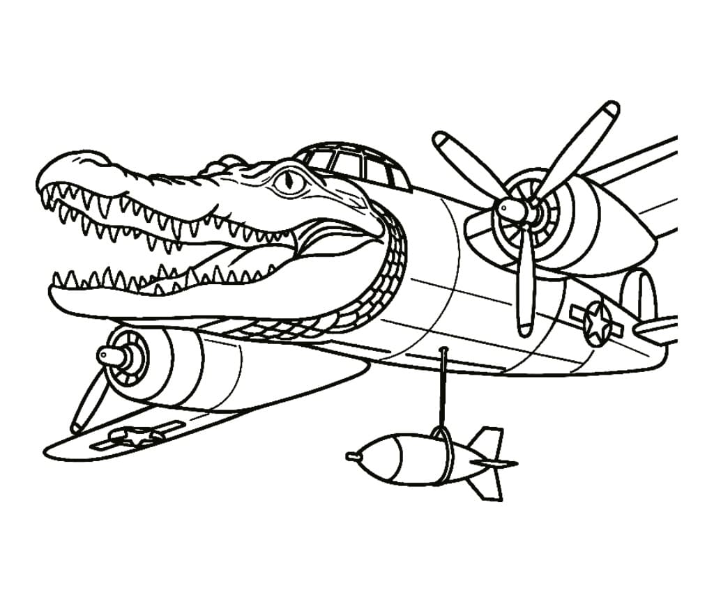 Bombardiro Crocodilo (5) fargelegging