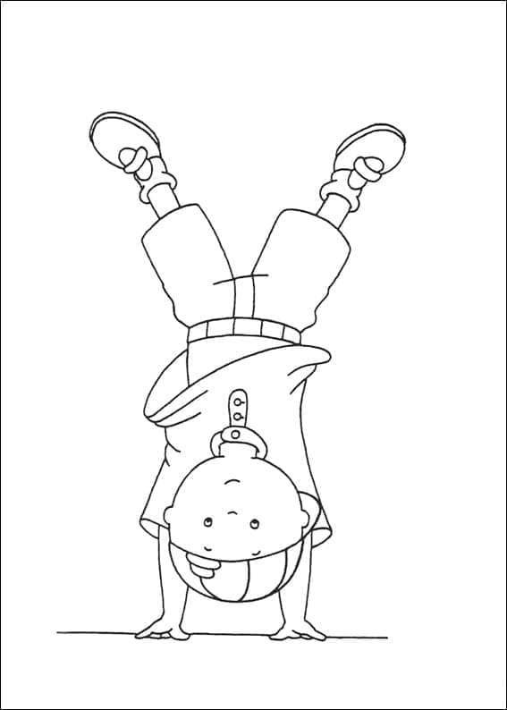 Caillou (1) fargelegging