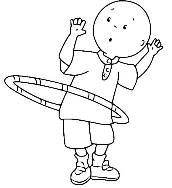 Caillou Bilde fargelegging