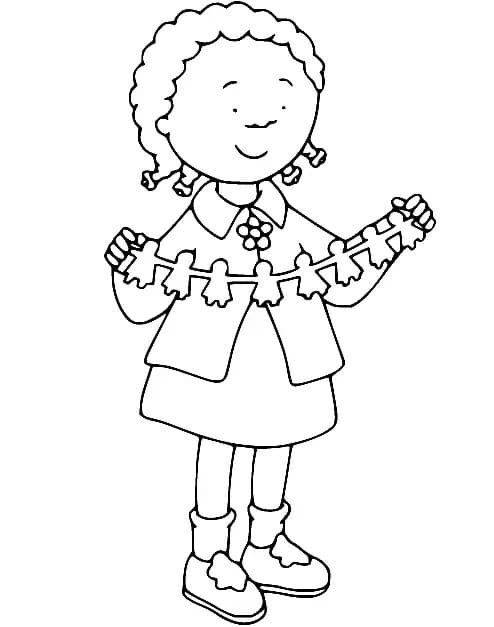 Caillou for Barn fargelegging