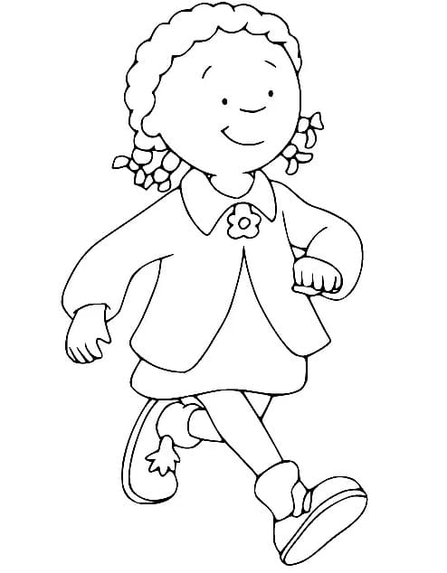 Caillou Gratis for Barn fargelegging