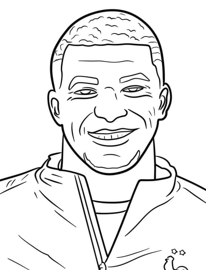 Fantastisk Kylian Mbappe fargelegging