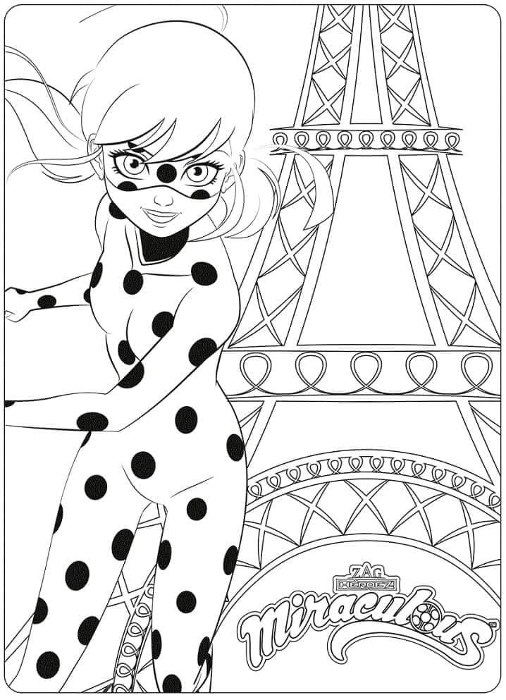 Fantastisk Miraculous fargelegging