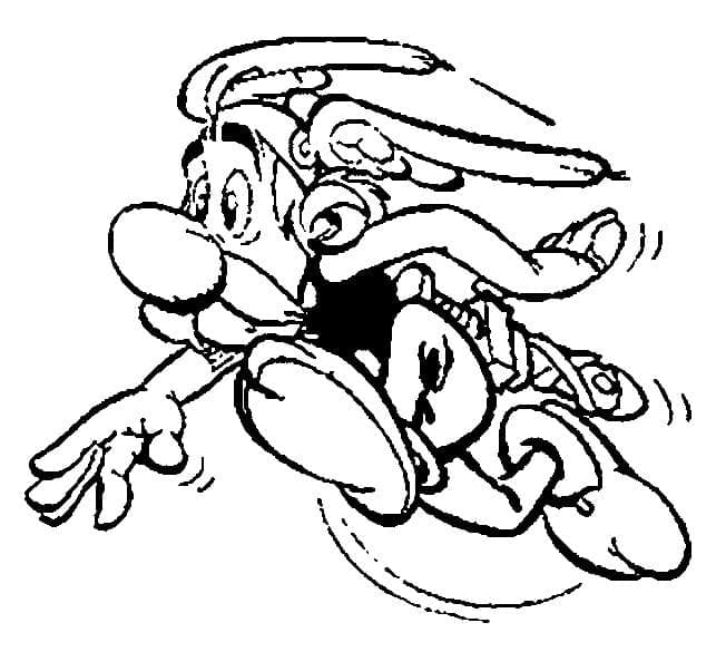 Asterix fargelegging
