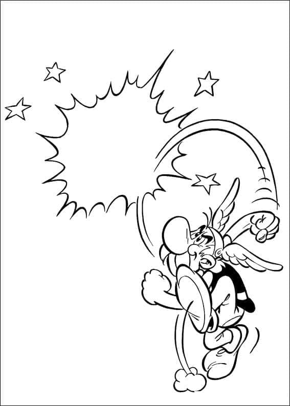 Gratis Asterix for Barn fargelegging