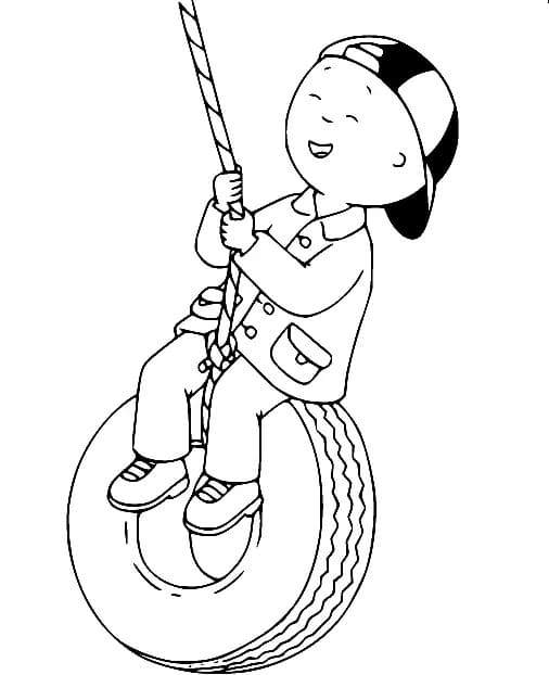 Gratis Caillou fargelegging