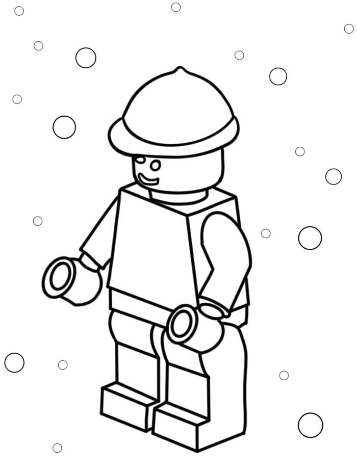 Gratis Lego Bilde fargelegging
