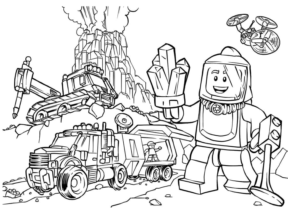 Gratis Lego for Barn fargelegging