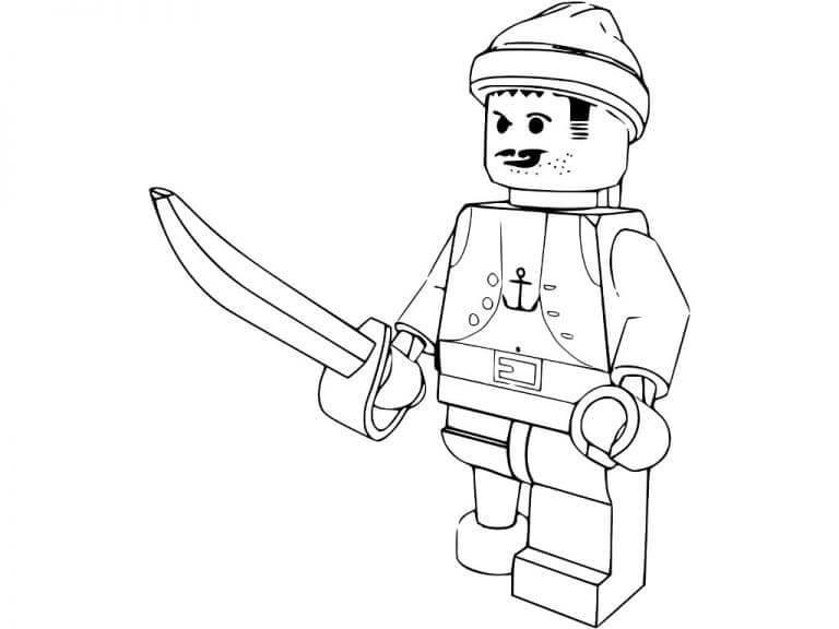Gratis Lego Utskrivbar fargelegging