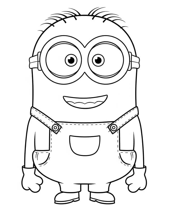 Gratis Minion til Utskrift fargelegging