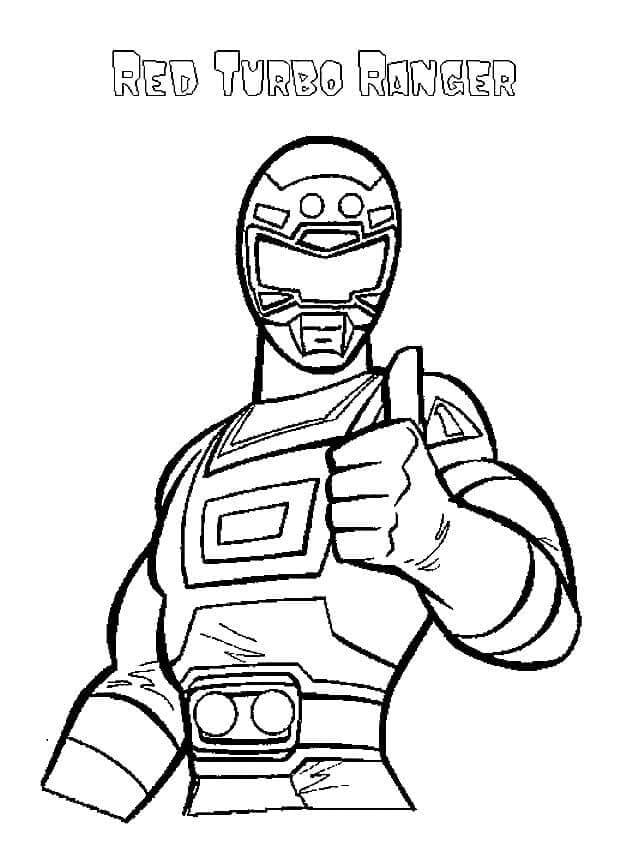 Gratis Power Rangers Utskrivbare fargelegging
