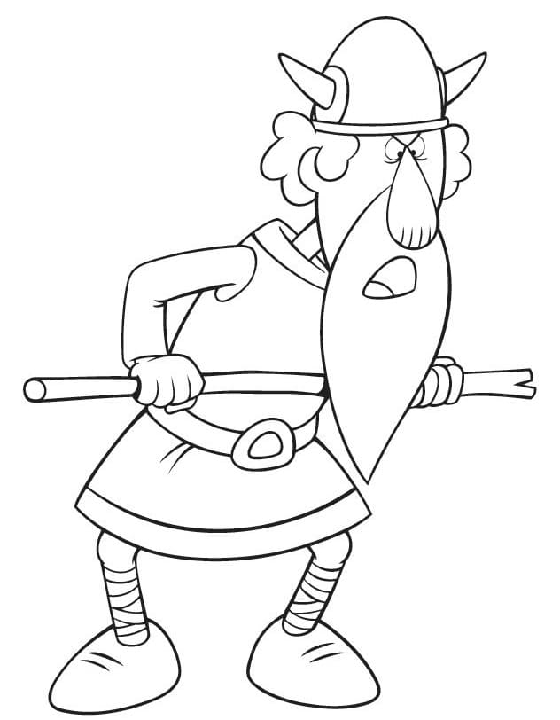 Gratis Vicky the Viking for Barn fargelegging