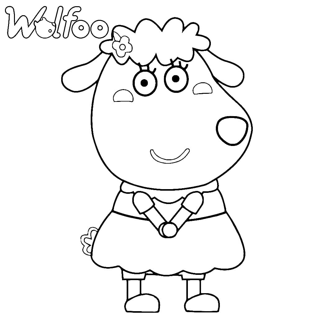 Gratis Wolfoo for Barn fargelegging