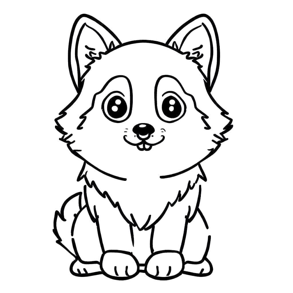 Husky (2) fargelegging
