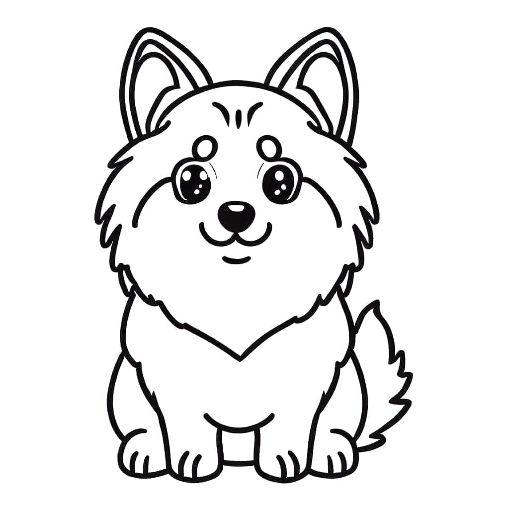 Husky (4) fargelegging