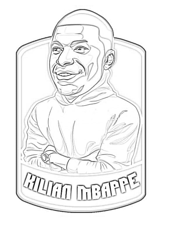 Kylian Mbappe (2) fargelegging