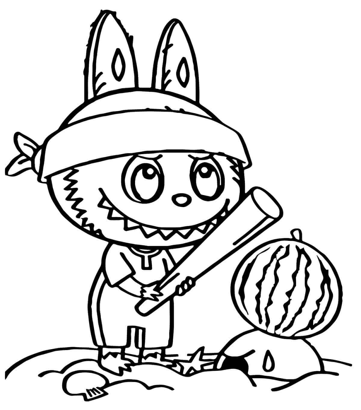 Labubu (4) fargelegging