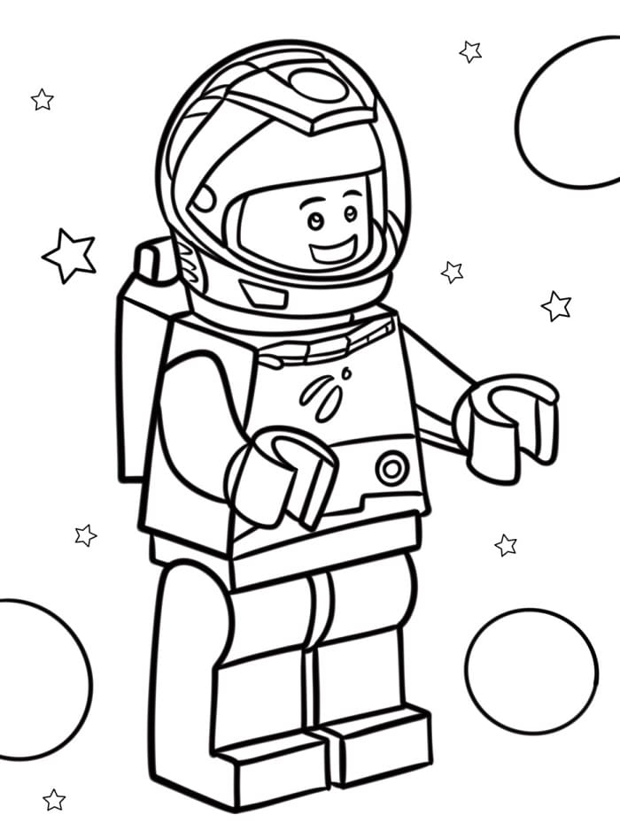 Lego Bilde fargelegging