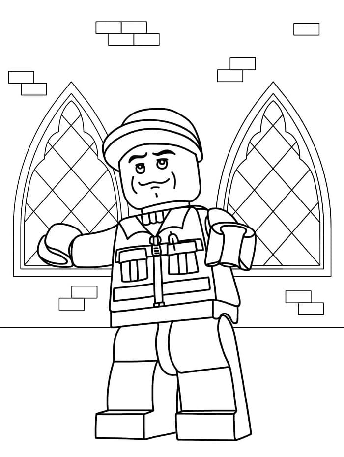 Lego Leketøy fargelegging