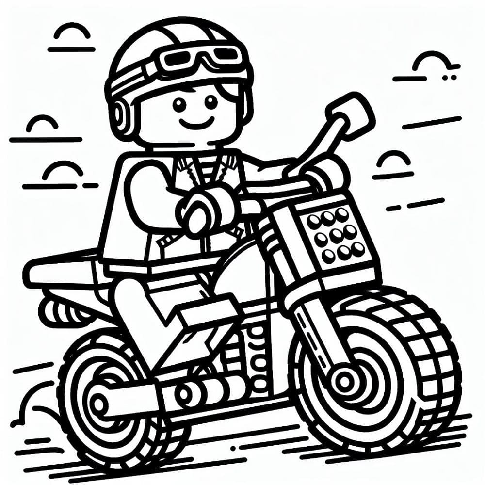 Lego til Utskrift fargelegging