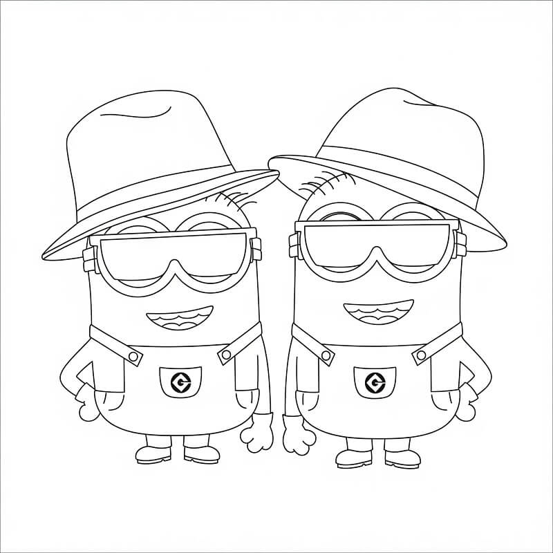 Minion (3) fargelegging