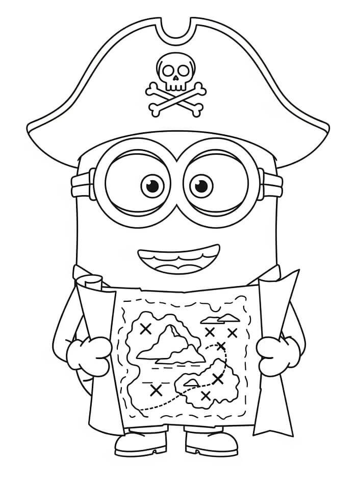 Minion (4) fargelegging