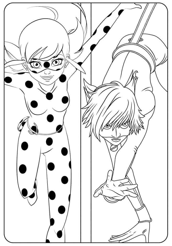 Miraculous (2) fargelegging